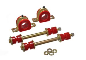 Chevrolet Silverado Sway Bar Bushing Set - Front - Energy Suspension - Performance Polyurethane - Red - `01-`06